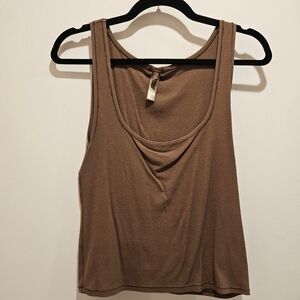 SKIMS Brown Tank Top